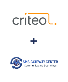 Integration of Criteo and SMSGateway