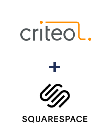 Integration of Criteo and Squarespace