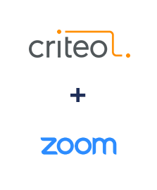 Integration of Criteo and Zoom