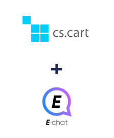 Integration of CS-Cart and E-chat