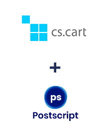 Integration of CS-Cart and Postscript