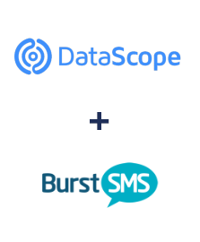 Integration of DataScope Forms and Burst SMS