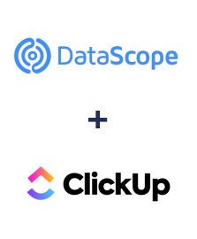 Integration of DataScope Forms and ClickUp