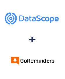 Integration of DataScope Forms and GoReminders