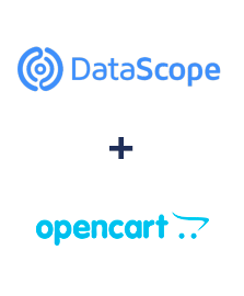 Integration of DataScope Forms and Opencart