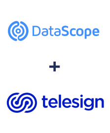 Integration of DataScope Forms and Telesign