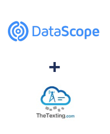 Integration of DataScope Forms and TheTexting