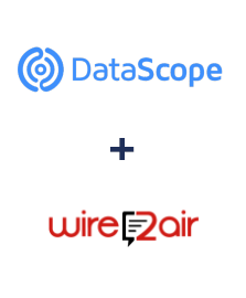 Integration of DataScope Forms and Wire2Air