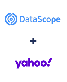 Integration of DataScope Forms and Yahoo!