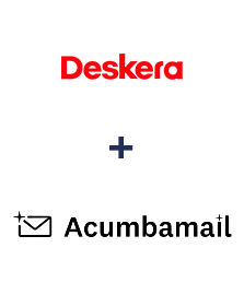 Integration of Deskera CRM and Acumbamail