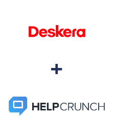 Integration of Deskera CRM and HelpCrunch