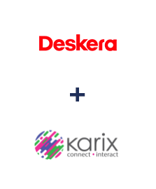 Integration of Deskera CRM and Karix
