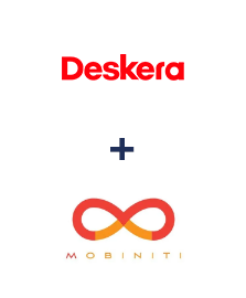 Integration of Deskera CRM and Mobiniti