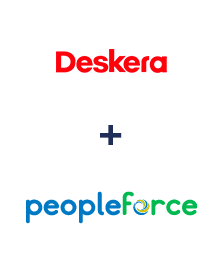 Integration of Deskera CRM and PeopleForce