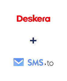 Integration of Deskera CRM and SMS.to