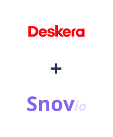 Integration of Deskera CRM and Snovio