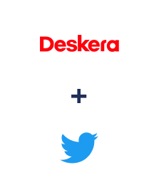 Integration of Deskera CRM and Twitter