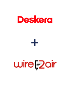 Integration of Deskera CRM and Wire2Air