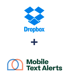 Integration of Dropbox and Mobile Text Alerts