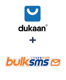 Integration of Dukaan and BulkSMS