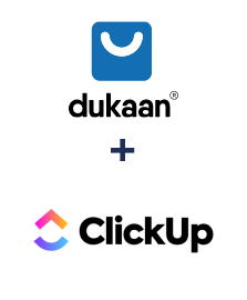 Integration of Dukaan and ClickUp