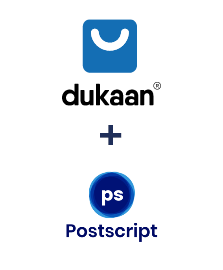 Integration of Dukaan and Postscript