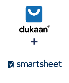 Integration of Dukaan and Smartsheet