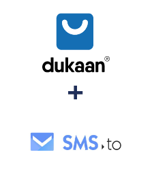 Integration of Dukaan and SMS.to