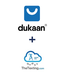 Integration of Dukaan and TheTexting