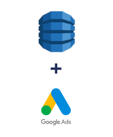 Integration of Amazon DynamoDB and Google Ads