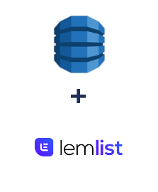 Integration of Amazon DynamoDB and Lemlist