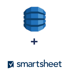 Integration of Amazon DynamoDB and Smartsheet