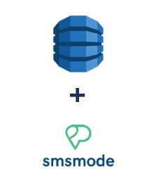 Integration of Amazon DynamoDB and Smsmode