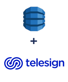 Integration of Amazon DynamoDB and Telesign