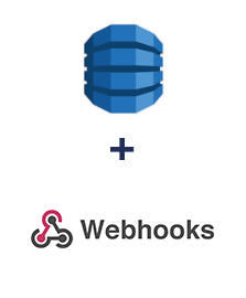 Integration of Amazon DynamoDB and Webhooks