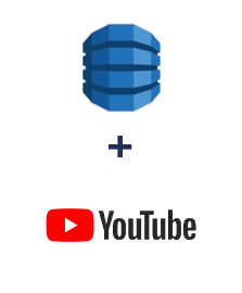 Integration of Amazon DynamoDB and YouTube