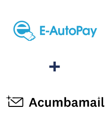 Integration of E-Autopay and Acumbamail