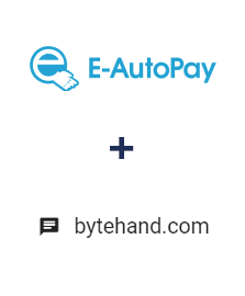 Integration of E-Autopay and BYTEHAND Integration of E-Autopay and BYTEHAND