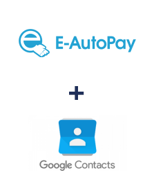 Integration of E-Autopay and Google Contacts