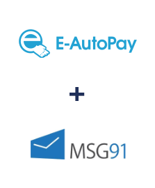 Integration of E-Autopay and MSG91