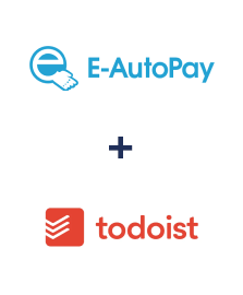 Integration of E-Autopay and Todoist