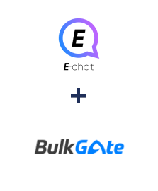 Integration of E-chat and BulkGate