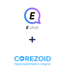 Integration of E-chat and Corezoid