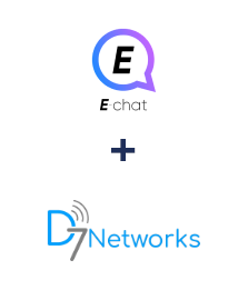Integration of E-chat and D7 Networks
