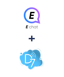 Integration of E-chat and D7 SMS