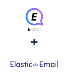 Integration of E-chat and Elastic Email
