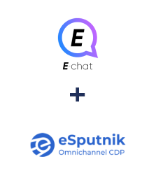 Integration of E-chat and eSputnik