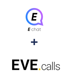 Integration of E-chat and Evecalls