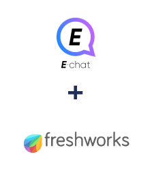 Integration of E-chat and Freshworks