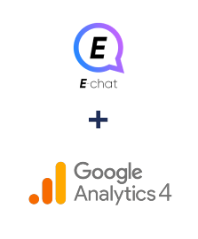 Integration of E-chat and Google Analytics 4
